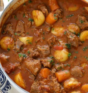 bowl of goulash